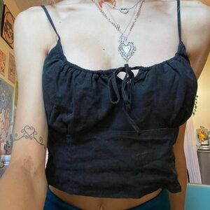 John Galt black tie tank top